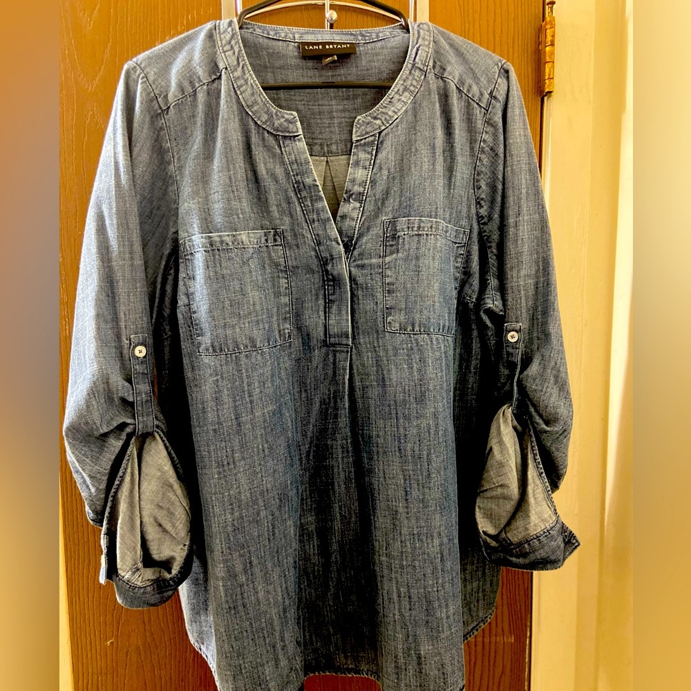 Lane Bryant Denim Top